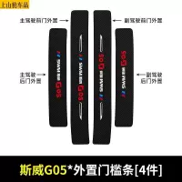 19 20 21款新斯威G05汽车门槛条防踩踏防护贴车门迎宾踏板装饰条碳纤维