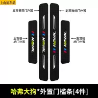 20 21款新哈弗大狗汽车门槛条防踩踏防护贴车门迎宾踏板装饰条碳纤维