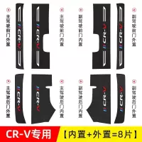 适用于2021款东风本田CRV思威锐混动门槛保护条迎宾踏板改装内饰用品车门防踩条