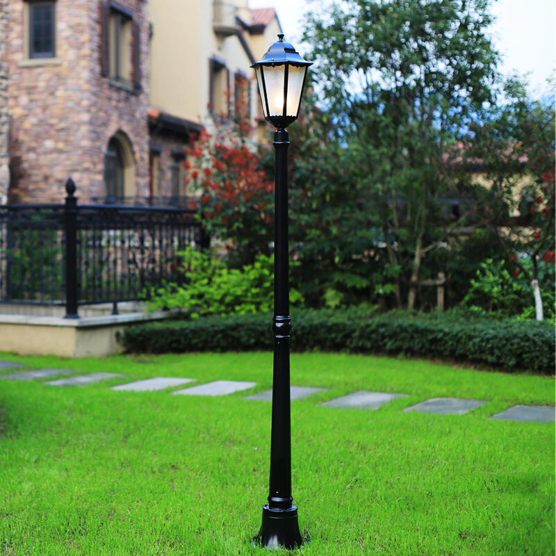 欧式庭院灯路灯户外草坪灯室外防水别墅花园小区景观灯高杆灯柱灯