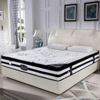 乳胶独立袋装弹簧床垫双人床垫酒店用提花面料都市诱惑