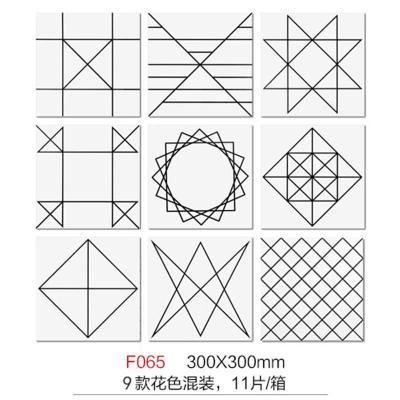 卫生间瓷砖浴室磁砖地板复古彩色地板砖卧室室内纯色厨房别墅简约背景墙地砖佛山白都市诱惑 F065 默认尺寸