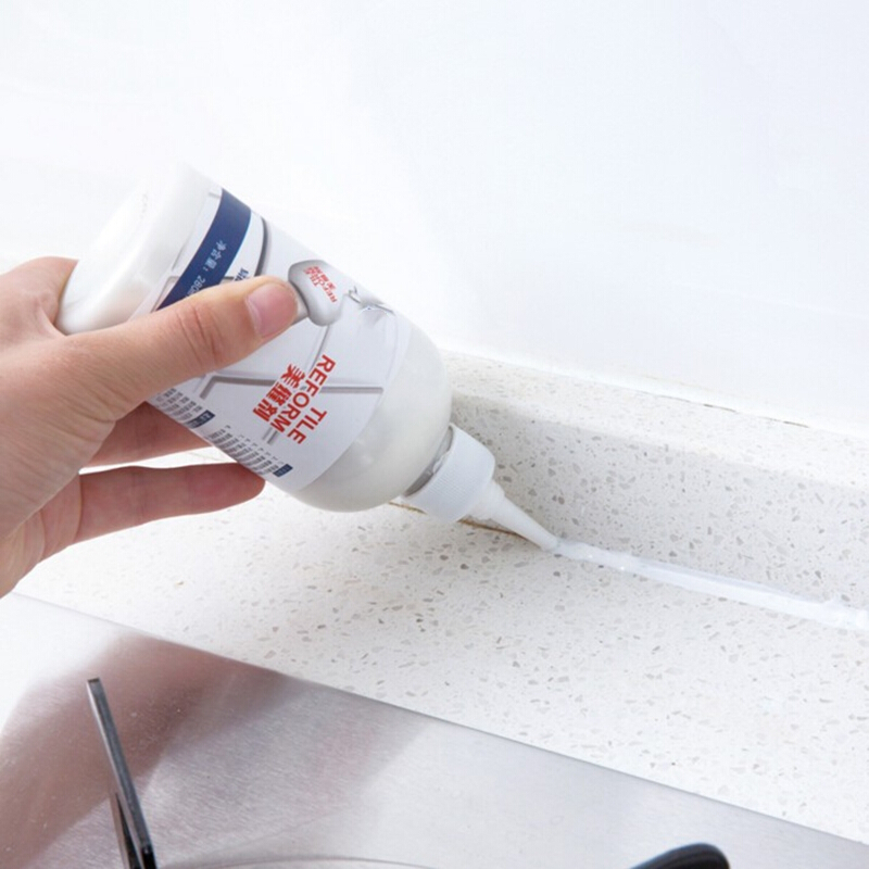 瓷砖美缝剂胶补地砖缝隙填缝剂厨房卫生间防水防霉白色勾缝剂都市诱惑