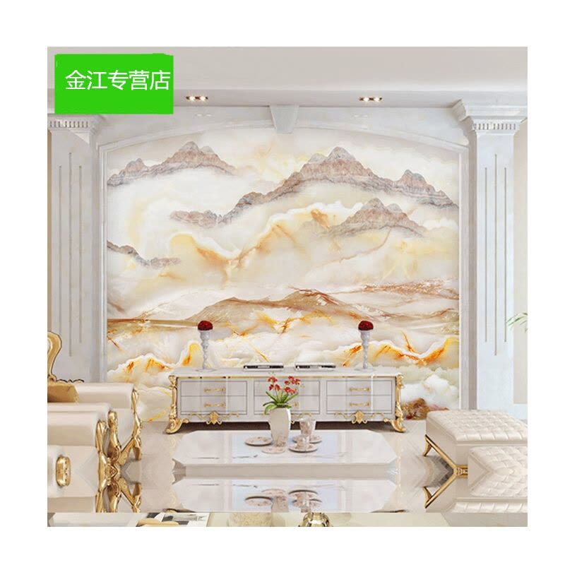 山水现代简约客厅瓷砖简约电视墙饭店个性幼儿园创意欧式防滑洗手都市诱惑图片
