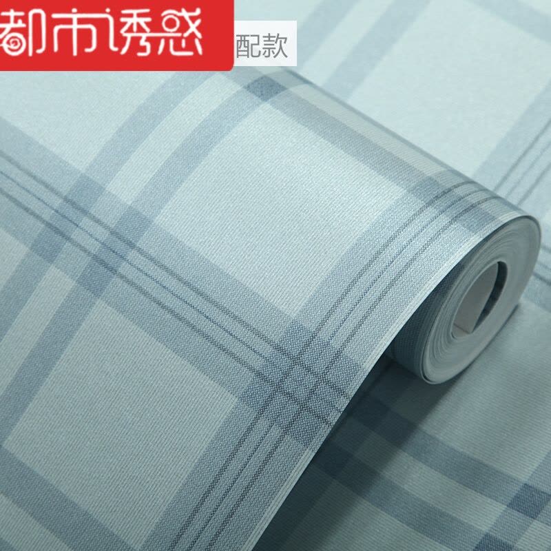 复古绿色无纺布墙纸美式乡村格纹壁纸客厅卧室背景墙纸祖母绿色117-1仅墙纸都市诱惑图片