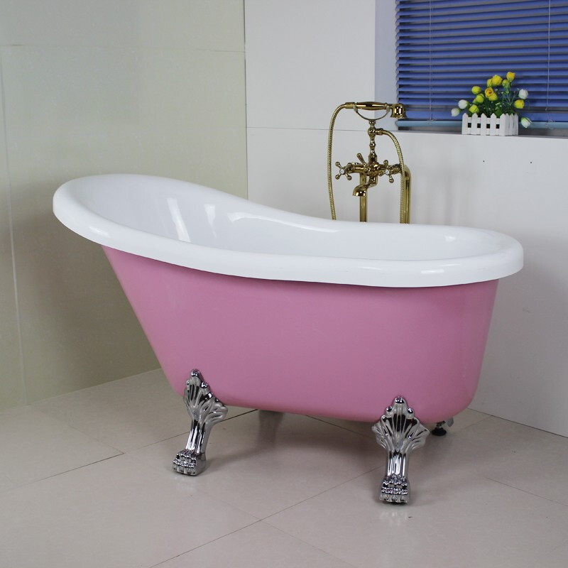 浴缸浴盆家用成人环保淋浴用品水槽防滑洁具陶瓷阀芯磨砂整体水池都市诱惑