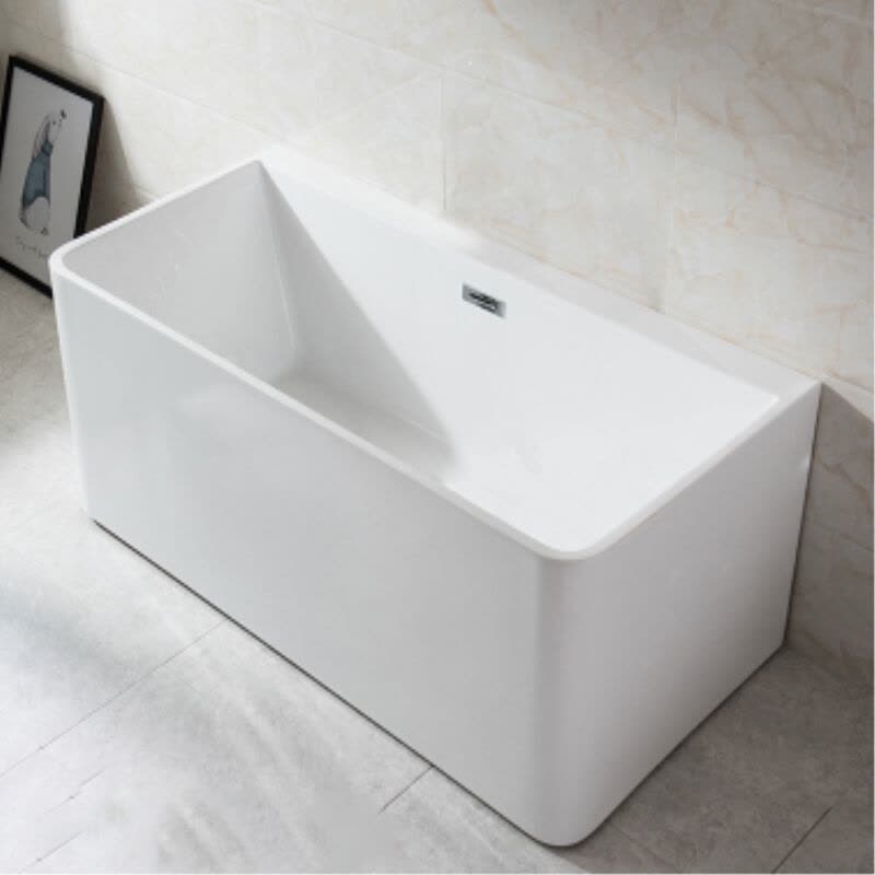 独立式浴缸亚克力嵌入式淋浴龙头简装用品多功能欧美环保时尚日式都市诱惑图片