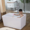 日式浴缸坐式儿童小户型浴缸超小1.01.11.21.3米浴盆都市诱惑