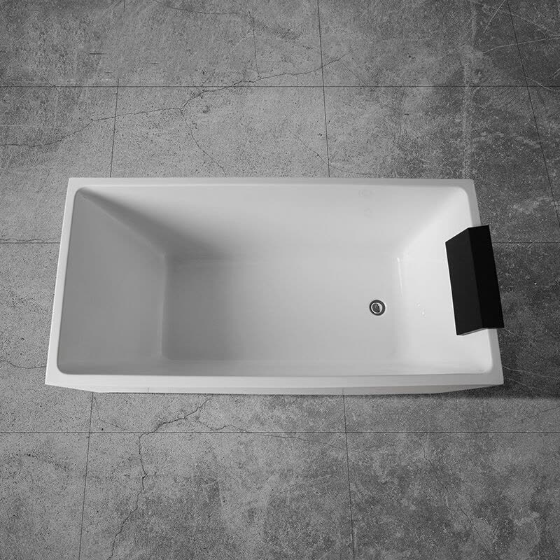 独立式亚克力浴缸家用浴盆浴池卫生间大小户型单人贵妃缸都市诱惑图片