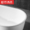 卫浴独立式浴缸家用欧式6844亚克力浴缸简约薄边洗澡浴盆 1.73M空缸+下水 ≈1.7M都市诱惑