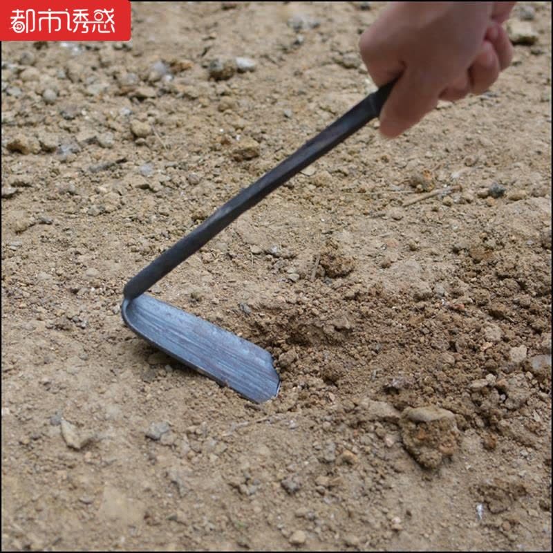 园艺农具家庭加厚齿耙盆栽铁铲开垦耐用翻地小型不锈钢长柄手用种地种菜锻打种菜挖土除都市诱惑图片