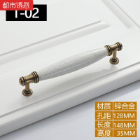 衣柜把手抽屉门把手中式圆形隐形门拉手家具把手欧式拉丝方形鞋柜厨房吊环拉手把手抽屉都市诱惑