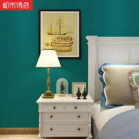 粉自粘素色纯色防水墙纸客厅卧室书房背景墙简约现代家装壁纸加厚翡翠绿(精装10m*60cm)特大都市诱惑