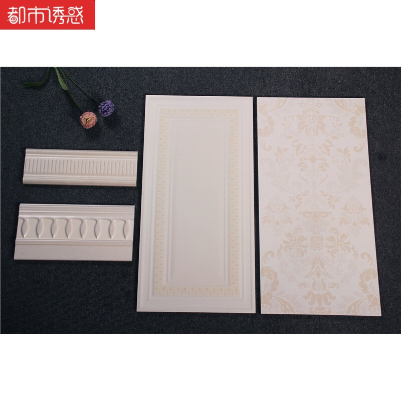 卫生间仿墙纸300600墙砖欧式美式壁纸客厅瓷砖厨房厕所地砖地砖32004D其它都市诱惑