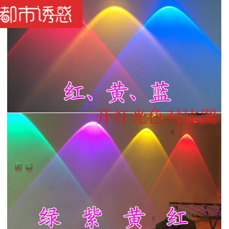 LED电视背景墙射灯筒灯客厅LED7彩射灯天花灯嵌入式孔6.5-8CM都市诱惑图片