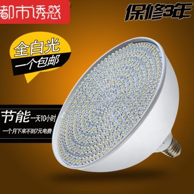 LED猪肉灯生鲜灯海鲜冰鲜灯肉档吊灯18W25W30W全白光节能灯吊灯红色外壳全白光都市诱惑 白色外壳全白光 45