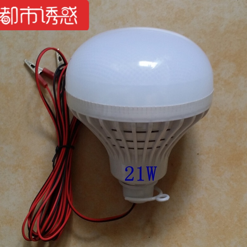 led低压球泡灯泡12V电瓶灯泡地摊灯24V36V48V60V85V通用电瓶球泡高清大图