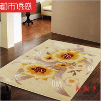手工茶几纯新西兰羊毛客厅地毯田园时尚卧室垫满铺欧式可定制地毯都市诱惑