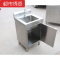 不锈钢整体橱柜碗柜厨房简易柜式水池水槽工作台操作台商用都市诱惑