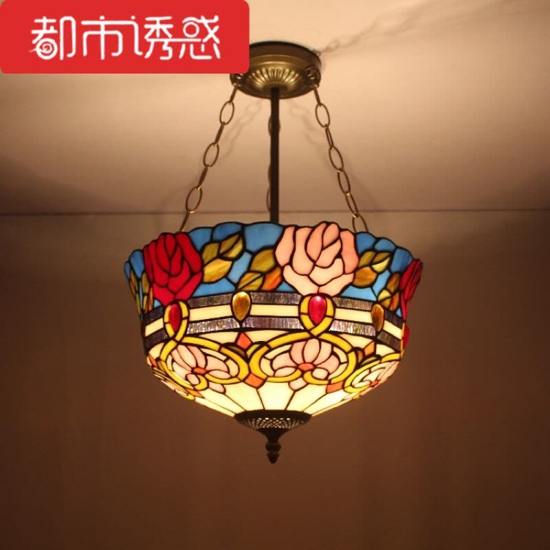 欧式客厅别墅反吊灯大厅灯美式乡村餐厅卧室室内玄关入户花园灯具都市诱惑图片
