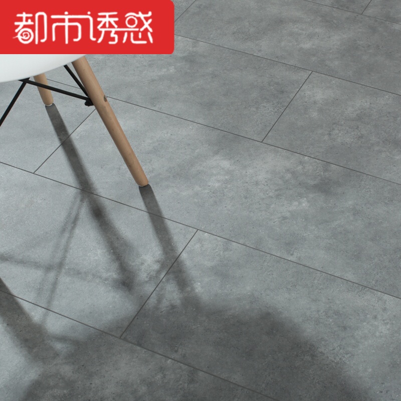 强化复合地板8mm工业风水泥灰纹地板个性灰色地板商场服装店地板3051㎡都市诱惑高清大图
