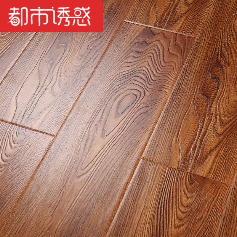 环保复古卧室强化复合地暖木地板12mm850不1㎡ 默认尺寸 0985不