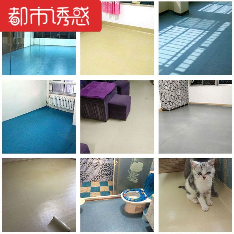 塑料地板革pvc加厚耐磨防水毛坯房客厅环保塑胶地毯家用都市诱惑图片