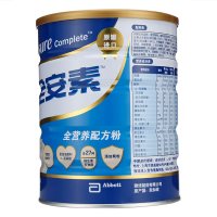 雅培(Abbott)全安素 900g蛋白质全营养配方粉 适合营养补充人群罐装男女通用 膳食纤维 果蔬纤维