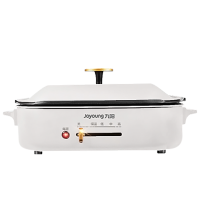 九阳（Joyoung）电火锅家用多功能电热锅 可拆卸 大容量煎锅 电煮锅 HG40-C6【邓伦推荐