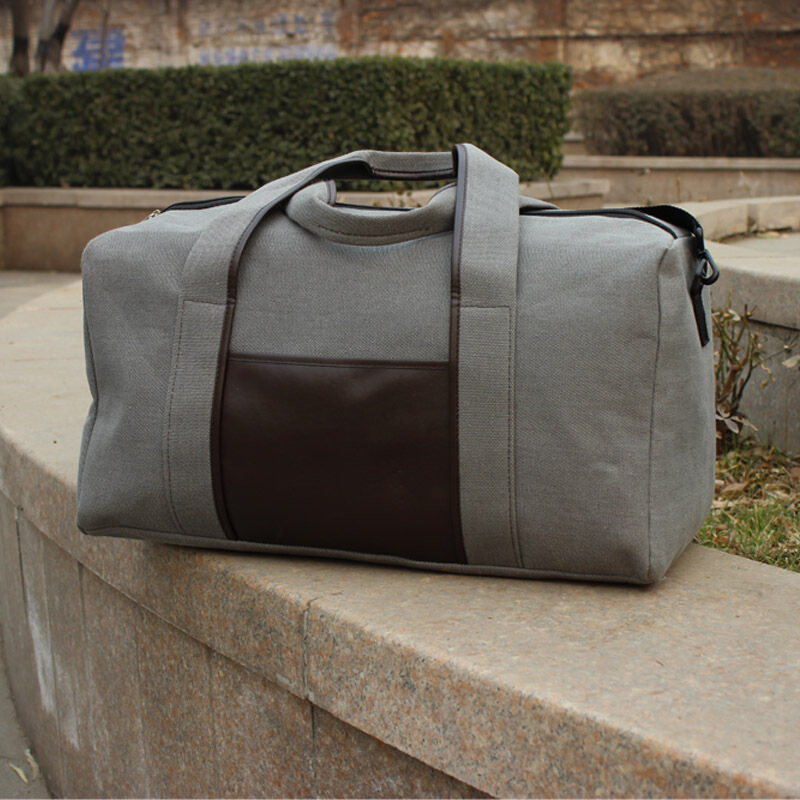 帆布包旅行包行李包手提工具包可印字打工男包单肩包大容量装货包sn