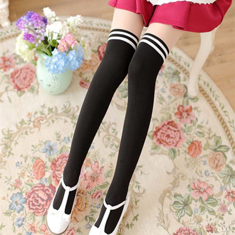 白色可爱少女丝袜连裤袜防勾丝打底袜春