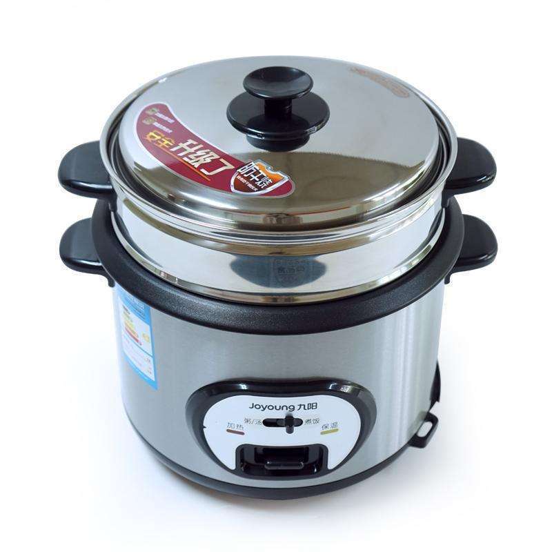 Joyoung九阳JYF-60ZD06A家用大容量电饭煲电饭锅蒸锅不锈钢6L