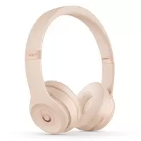正品Beats Solo3 Wireless 头戴式 蓝牙无线耳机 手机耳机 游戏耳机 - 丝缎金