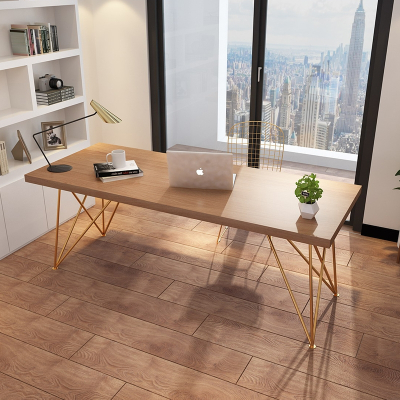 电脑台式桌椅组合办公桌古达简约现代*书桌家用卧室小户型桌子