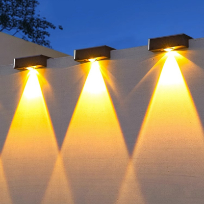 古达太阳能户外庭院灯家用照明路灯室外阳台洗墙射灯花园布置围墙壁灯