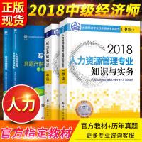经济师中级2018 人力资源管理 中级经济师考试教材历年真题试卷4本