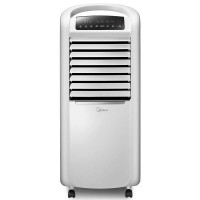 美的AD200-W小空调扇冷暖两用取暖器冷暖两用风机扇制水冷水空调落地电风扇