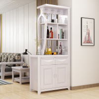 尋木匠客厅玄关柜隔断柜小户型实木酒柜进屏风间厅柜双面现代简约鞋柜