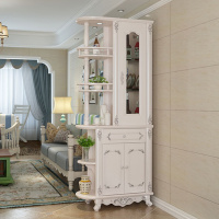 尋木匠客厅隔断柜双面厅进玄关柜鞋柜欧式小户型屏风酒柜装饰柜烤漆