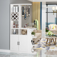 尋木匠小户型入进隔断现代简约北欧风玄关柜鞋柜一体家用客厅靠墙酒柜