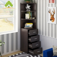 尋木匠现代多功能转角柜置物架落地储物柜子简约客厅墙角柜三角酒柜边柜