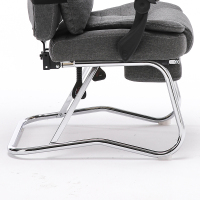 尋木匠电脑椅可躺椅弓形老板椅牛皮按摩椅午休椅真皮午睡椅子带脚踏凳子