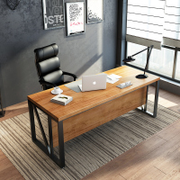 尋木匠主管办公桌老板桌子商用实木诊桌简约现公室经理桌单人电脑桌