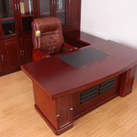 尋木匠老板桌总裁桌老板台办公桌大班台老板桌椅组合经理桌主管桌简约