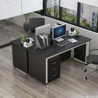 尋木匠职员办公电脑桌简约老板桌家用写字台办公室员工桌财务工作桌