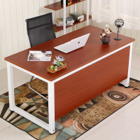尋木匠简易电脑桌钢木书桌简约双人办公桌台式家用写字台会议桌老板桌