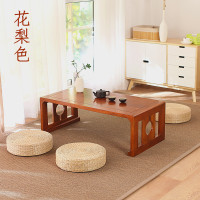 尋木匠榻榻米茶几国学禅意老榆木定制实木飘窗矮日炕桌简约现代中式家用