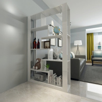 尋木匠玄关柜北欧厅柜现代简约创意双面屏风隔断柜子客餐厅置物架酒架