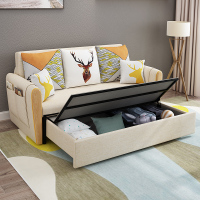尋木匠多功能折叠沙发床两用双人1.8米 1.2 客厅三人小户型可储物单人