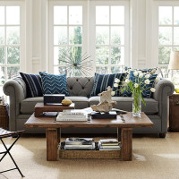 尋木匠欧式轻奢美式乡村客厅布艺沙发床可折叠1.8米双小户型沙发床